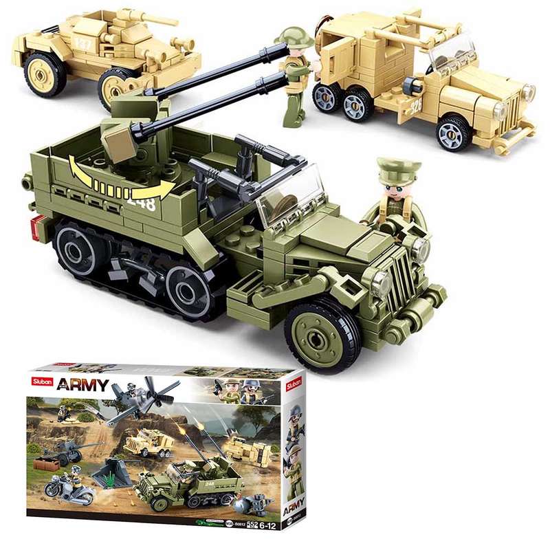 Sluban - WWII - Set - 552pcs