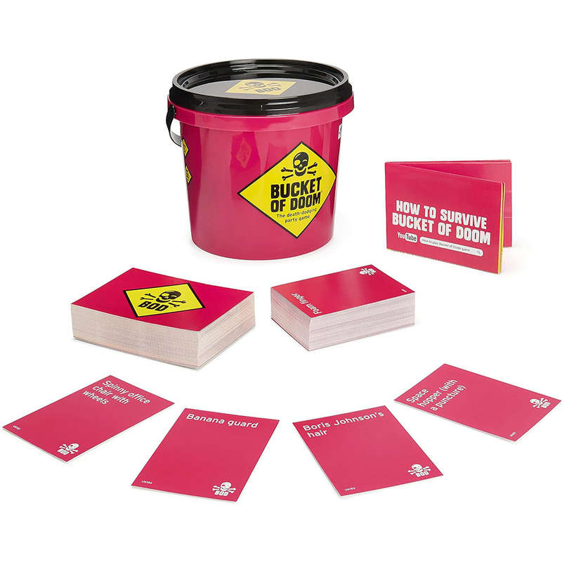 Big Potato Games - Bucket of Doom - Party Game - 3+ Players- Packaging Damaged