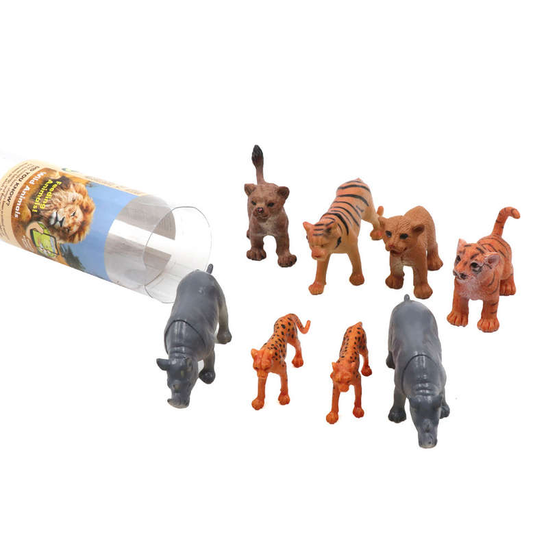 Greenbean - Wild Animals - Small 5-7cm - 8pcs in Tube