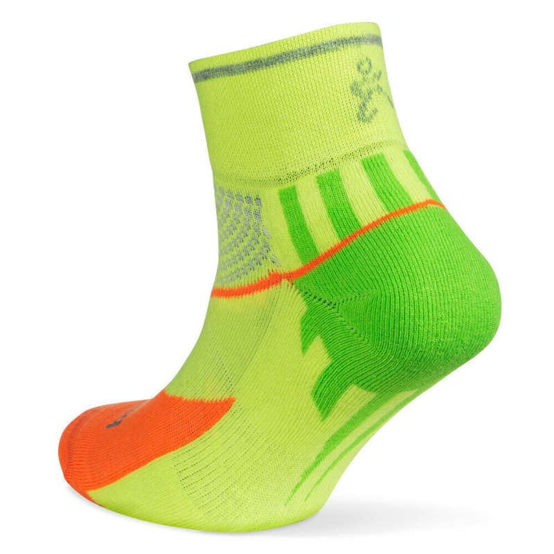 Balega Reflective Quarter Multi Neon