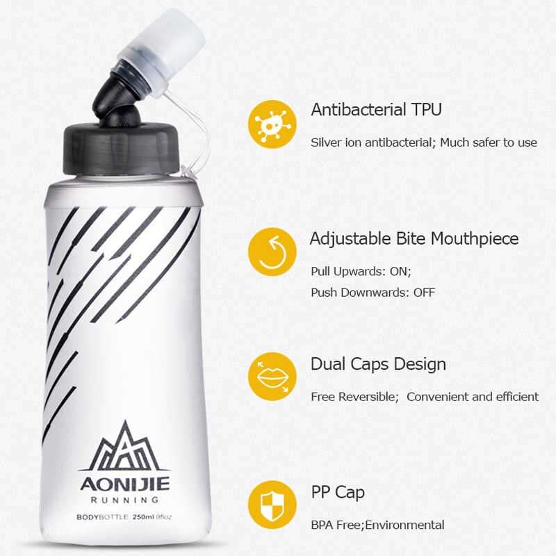 Aonijie 250ml Quick Stow Soft Flask