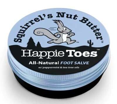Squirrel's Nut Butter Happie Toes 57ml Tin