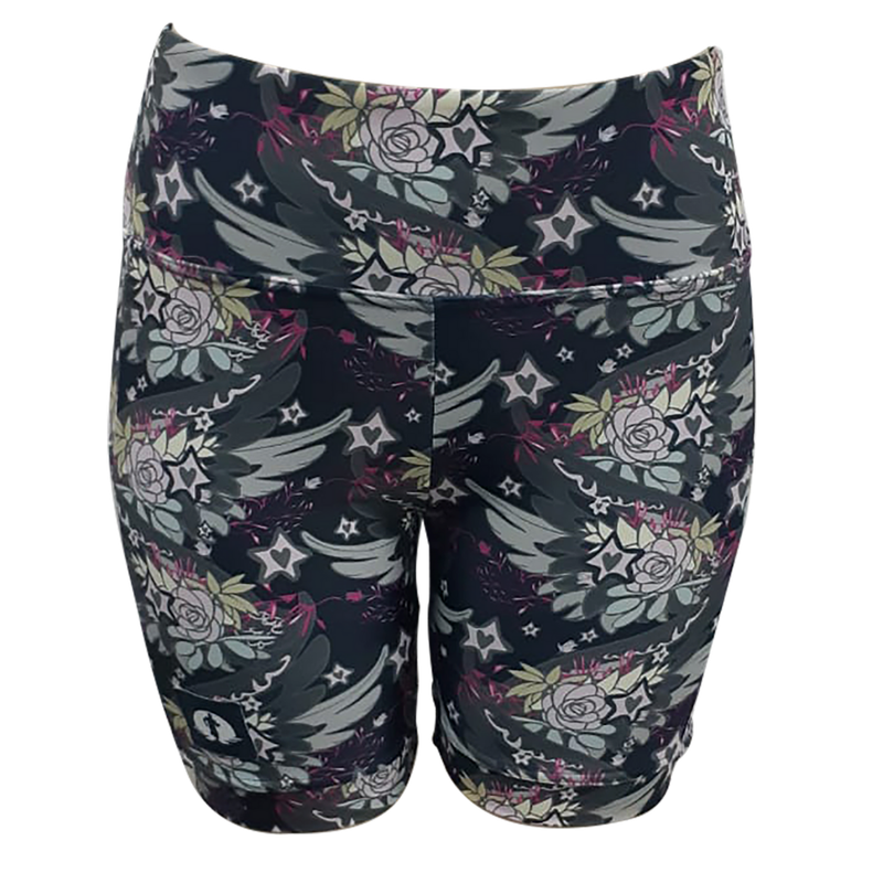 Funky Pants High Waist - Sabrina Grey Wings