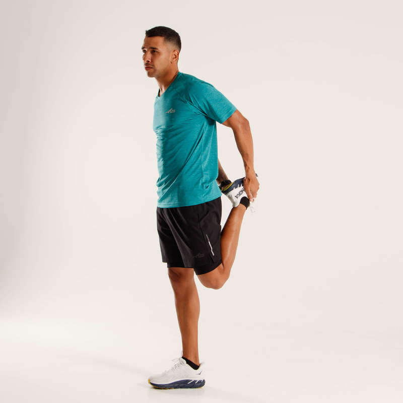 First Ascent Men's Corefit Running Tee GU High