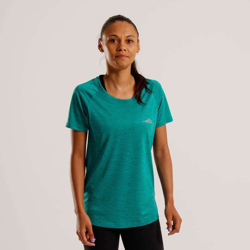 First Ascent Ladies Corefit Running Tee GU High