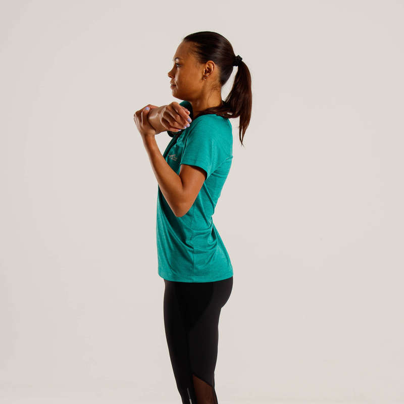 First Ascent Ladies Corefit Running Tee GU High