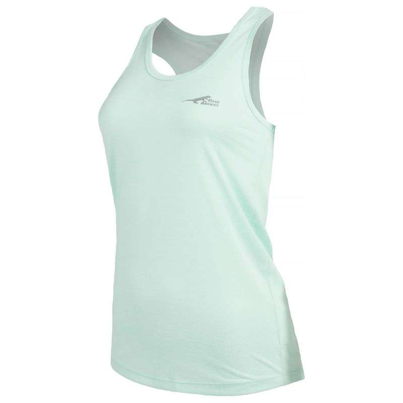 First Ascent Ladies Corefit Running Vest Fair Aqua