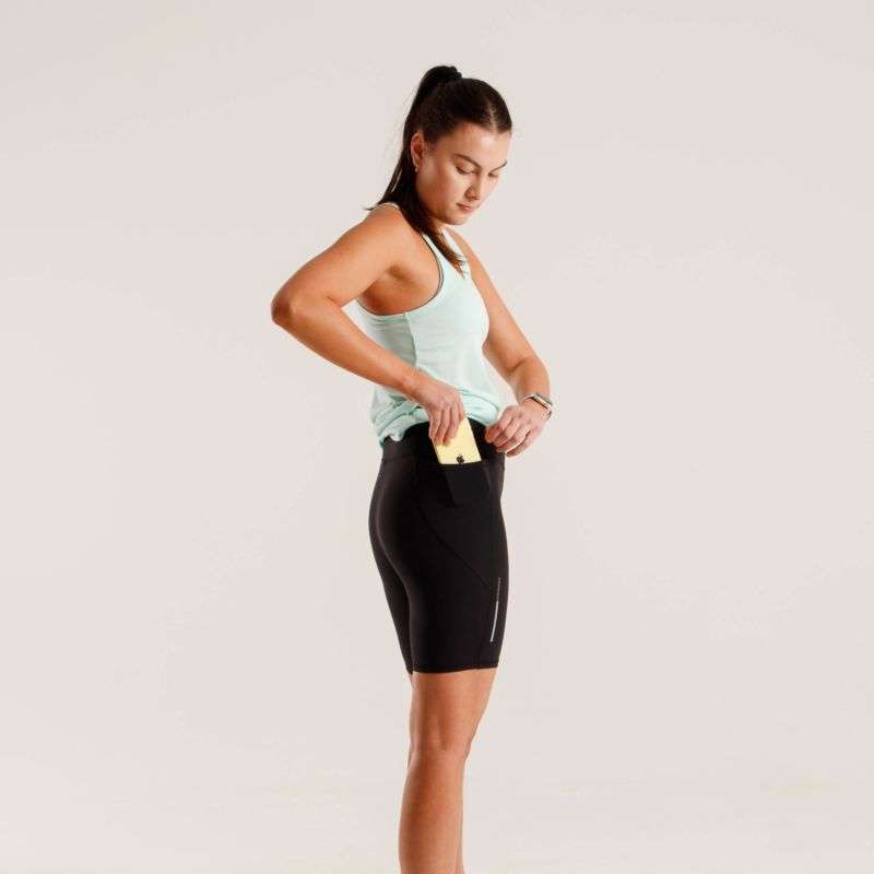 First Ascent Ladies Corefit Running Vest Fair Aqua