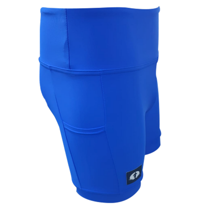 HIGH WAIST FUNKY PANTS - ROYAL BLUE