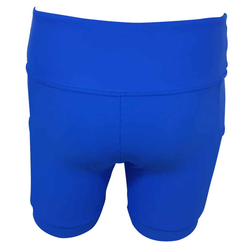 HIGH WAIST FUNKY PANTS - ROYAL BLUE