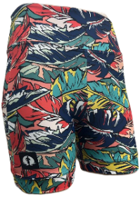 High Waist Funky Pants - New Leaf