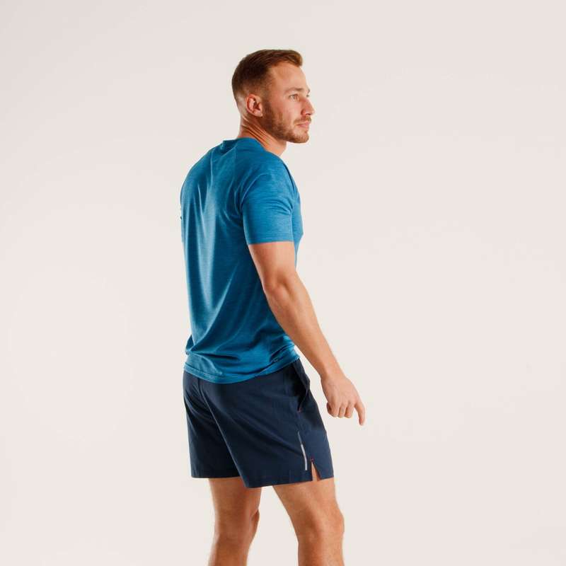 First Ascent Men's Corefit 5 Inch Shorts Navy