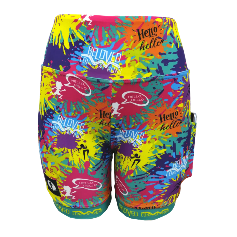 High Waist Funky Pants- Beloved Long Runs 2021 Splash Of Colour