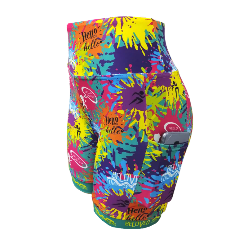 High Waist Funky Pants- Beloved Long Runs 2021 Splash Of Colour