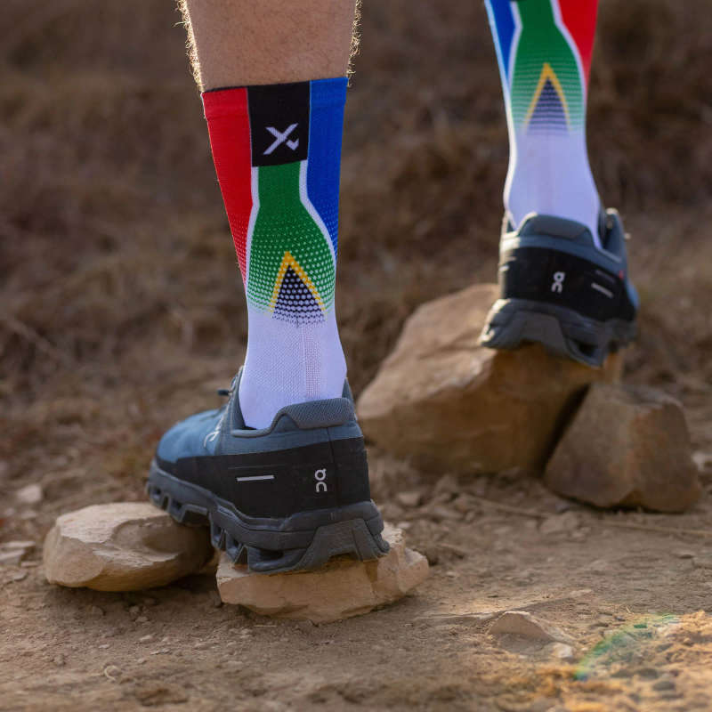 Sox South Africa Flag Socks White