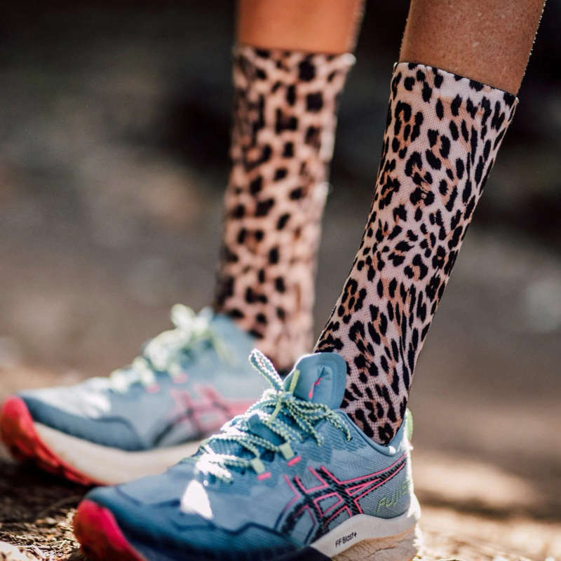 Sox Gold Leopard Socks