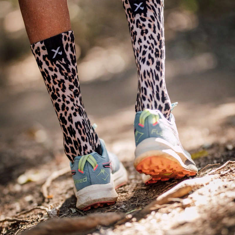 Sox Gold Leopard Socks