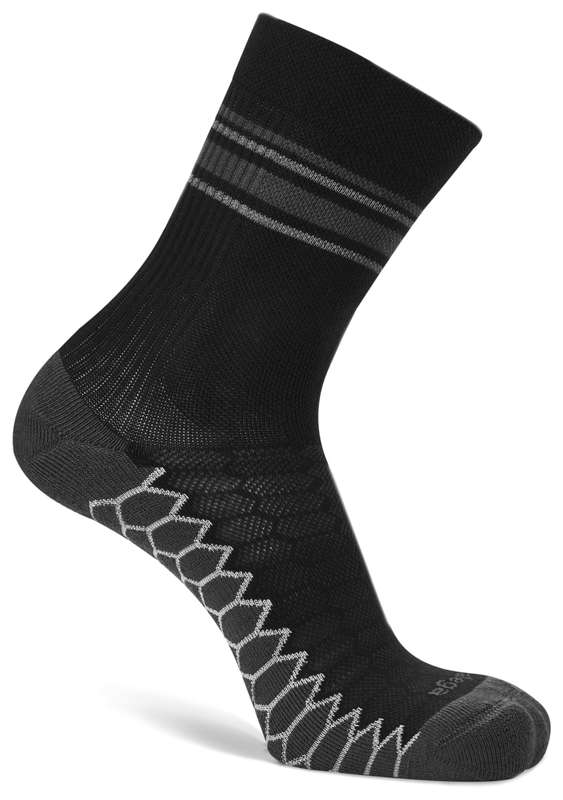 Balega Silver Mini Crew: Black