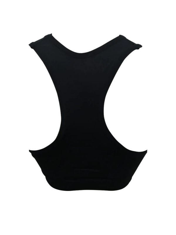 Funky Pants Seamless Sports Bra Black - Ridiculously Comfy.
