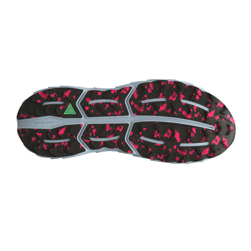 Brooks Cascadia 17 Trail Running Shoes Ladies (Bluefish/Black/Diva Pink)
