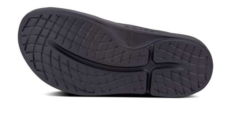 Oofos Slide Sandal Black Unisex