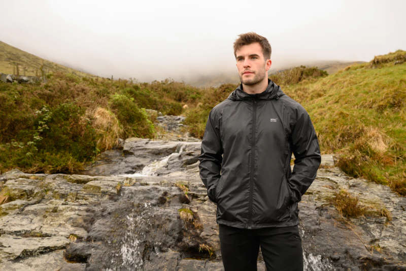 Mac in a Sac Origin 2 Waterproof Unisex Jacket (Jet Black)