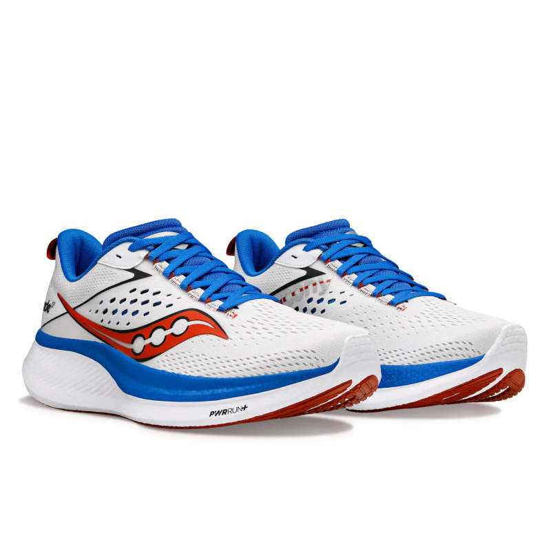 Saucony Ride 17 Men's (White/Cobalt)