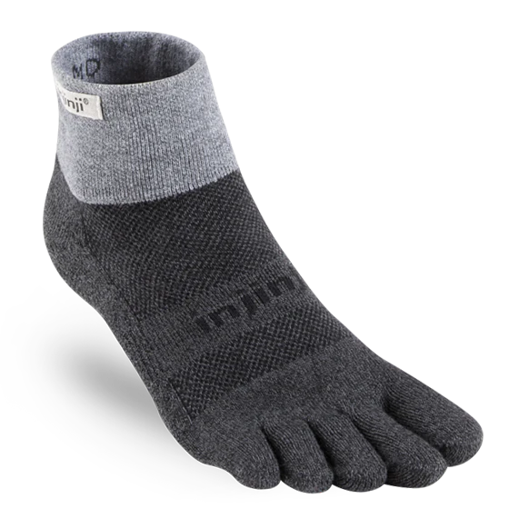 Injinji - Trail Midweight Mini- Crew- Granite