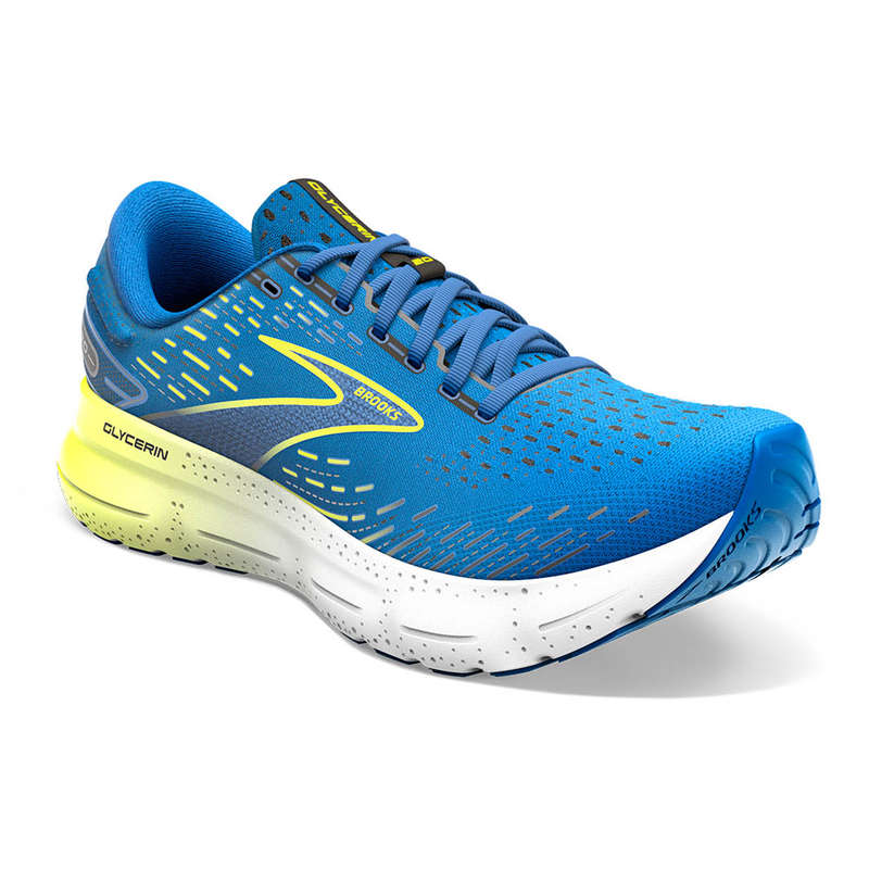 Brooks Glycerin 20 Medium/D (Blue/Nightlife/White)