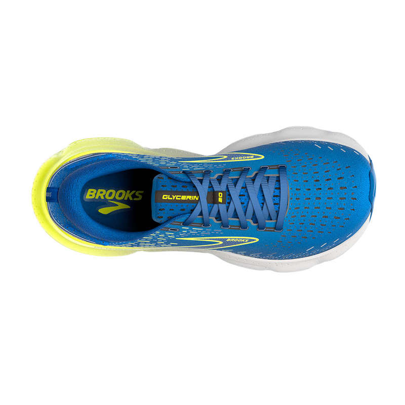 Brooks Glycerin 20 Medium/D (Blue/Nightlife/White)
