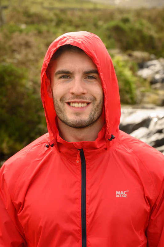 Mac in a Sac Origin 2 Waterproof Unisex Jacket (Red)