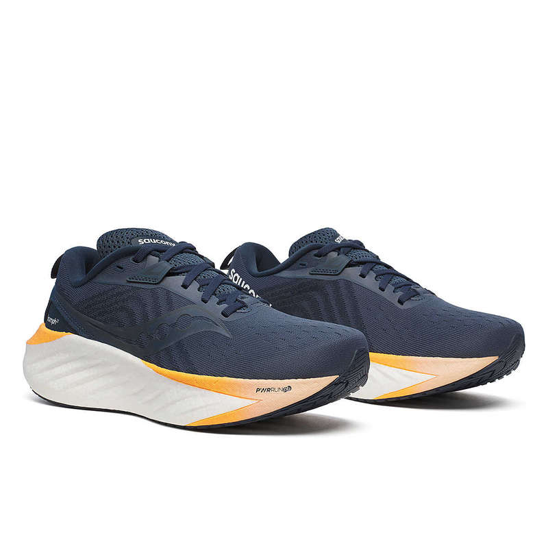 Saucony Triumph 22 Road Running Shoes Ladies (Dusk/Peel Bleu)