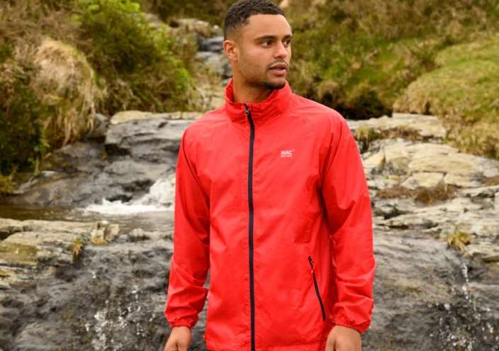 Mac in a Sac Origin 2 Waterproof Unisex Jacket (Red)