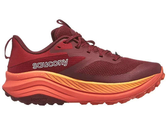 Saucony Xodus Ultra 3 Trail Running Shoes Ladies (Currant/Pepper Rouge)