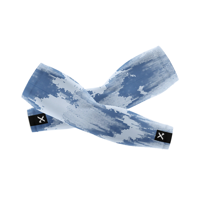 SOX Blue Gravel Arm Sleeves