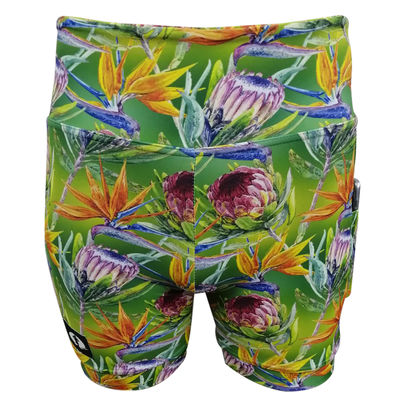 High Waist Funky Pants - Protea