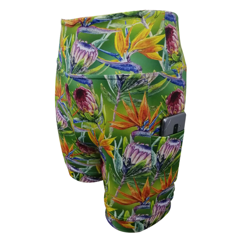 High Waist Funky Pants - Protea
