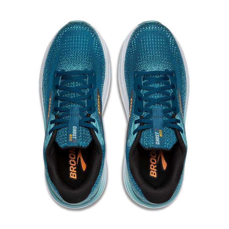 Brooks Ghost Max 2 Men's (Moroccan blue/Aqua/Orange blue)