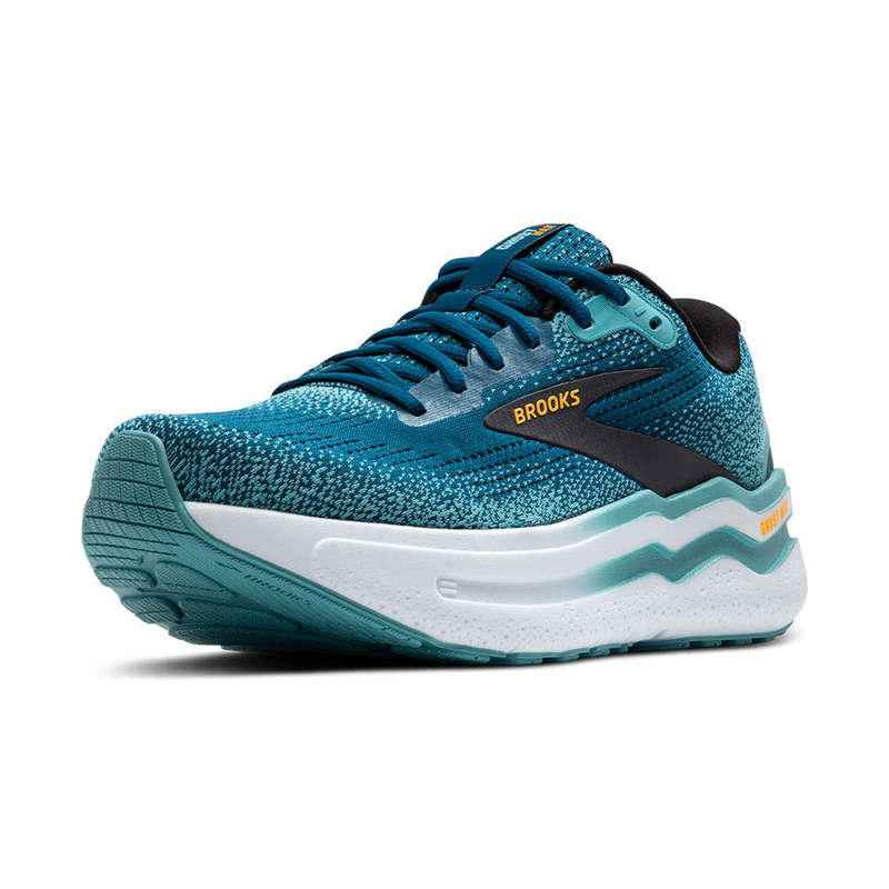 Brooks Ghost Max 2 Men's (Moroccan blue/Aqua/Orange blue)