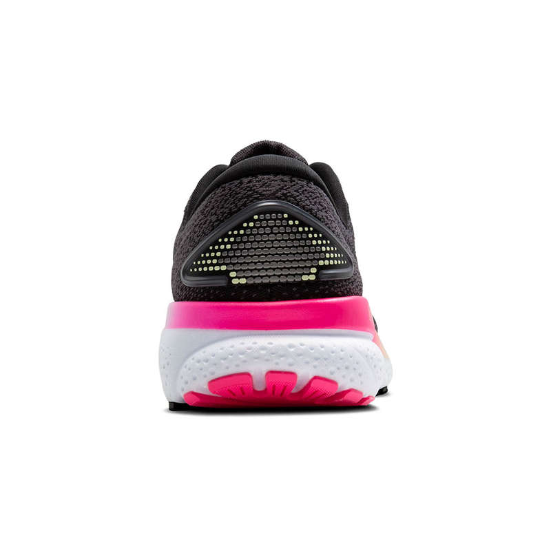 Brooks Ghost 16 Women's (Wide D) (Black/Pink/Yellow)