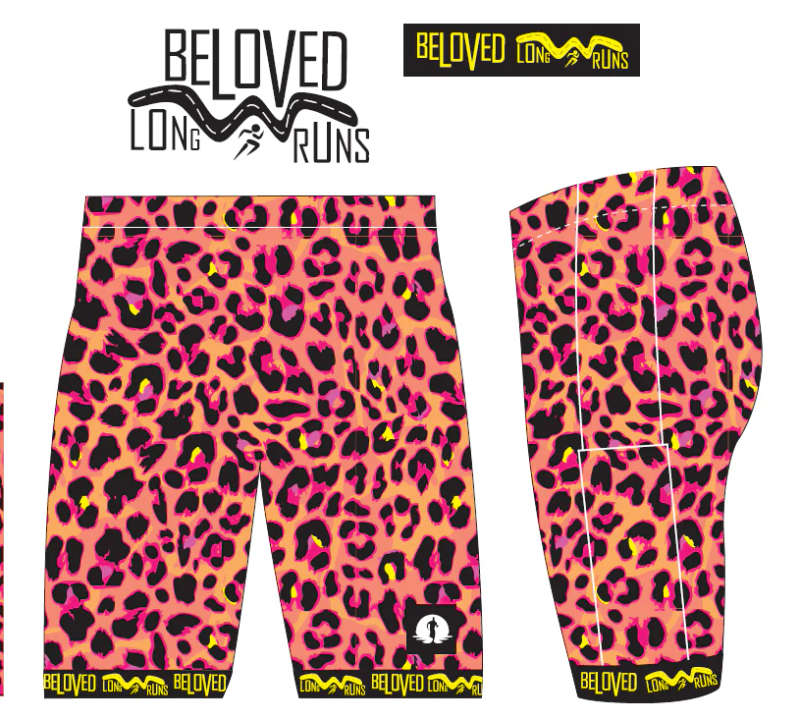 Funky Pants High Waist - Beloved Long Runs Wildlife