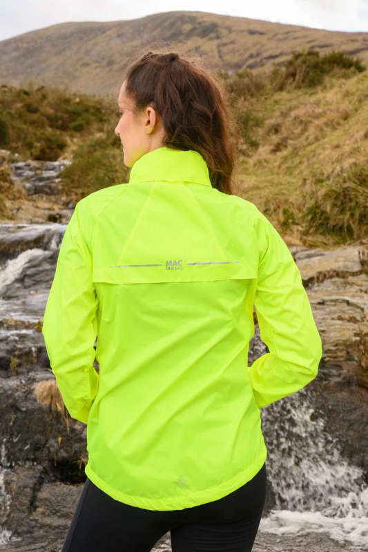 Mac in a Sac Origin 2 Waterproof Unisex Jacket (Neon Yellow)
