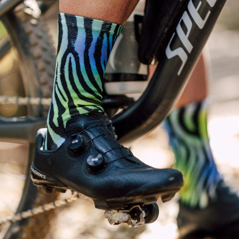 SOX Electric Zebra Socks
