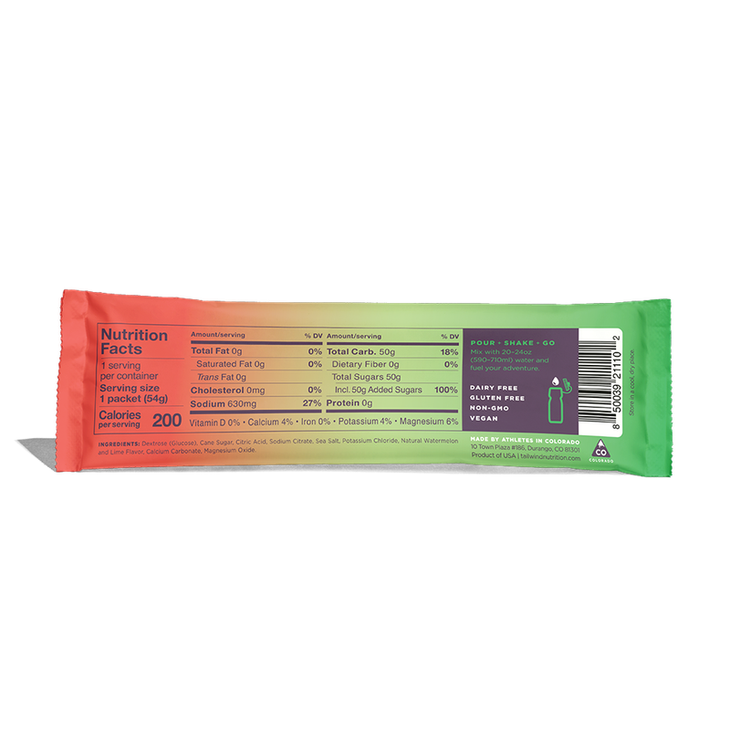 Tailwind Non-Caffeinated Endurance Fuel Sticks (2 Servings) Dauwatermelon