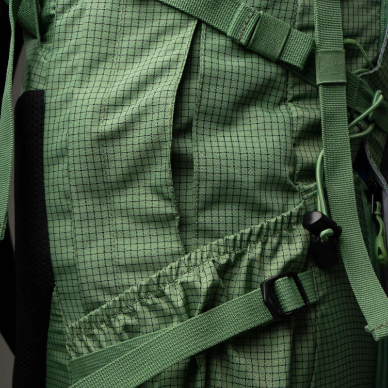 First Ascent Mercury 65L Lightweight Hiking Pack (Green)
