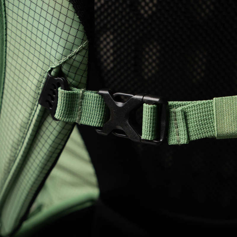 First Ascent Mercury 65L Lightweight Hiking Pack (Green)