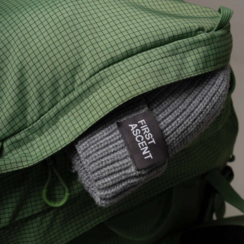 First Ascent Mercury 65L Lightweight Hiking Pack (Green)