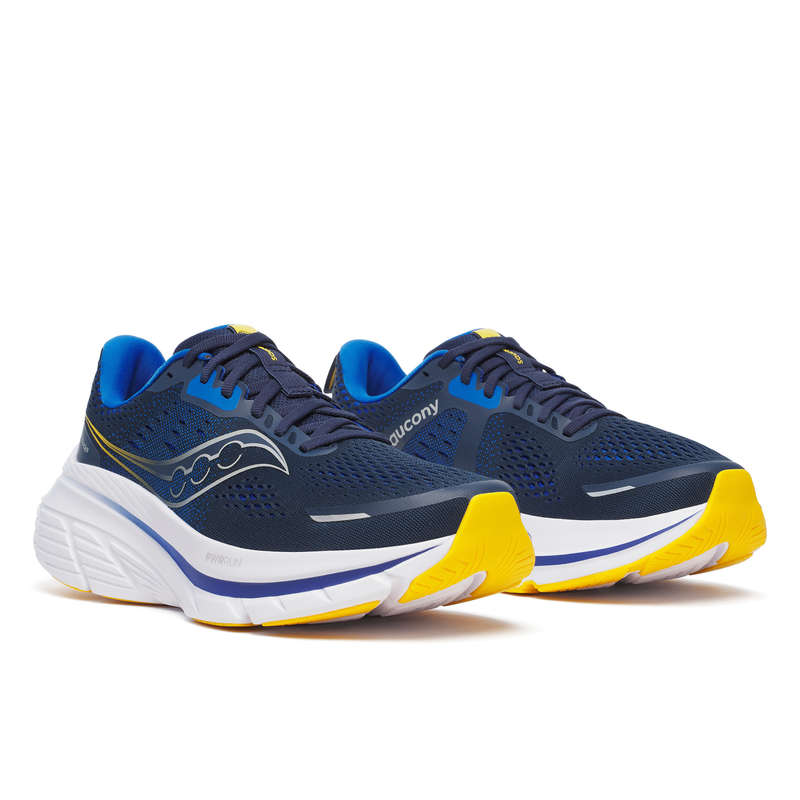 Saucony Guide 18 Wide Road Running Shoes Men's (Navy/Skydiver Marine)