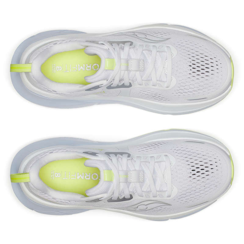 Saucony Guide 18 Wide Road Running Shoes Ladies (White/Ice Melt Blanc)