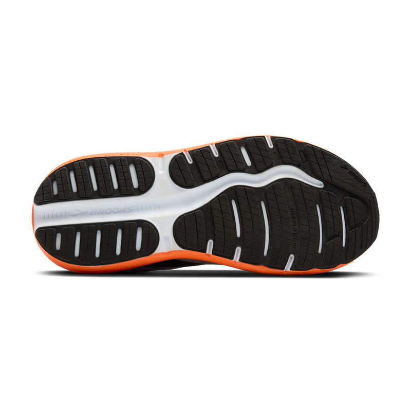 Brooks Ghost Max 2 Medium/D (Oyster Mushroom/Orange/Teal)